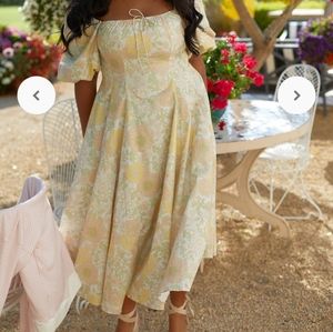 SELKIE CITRUS DAY DRESS